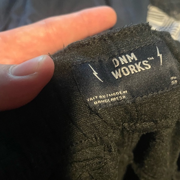 DNM works Black joggers - Picture 2 of 2